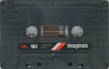 Compact Cassette Magnax ML 90 Type I Normal 1981 Japan