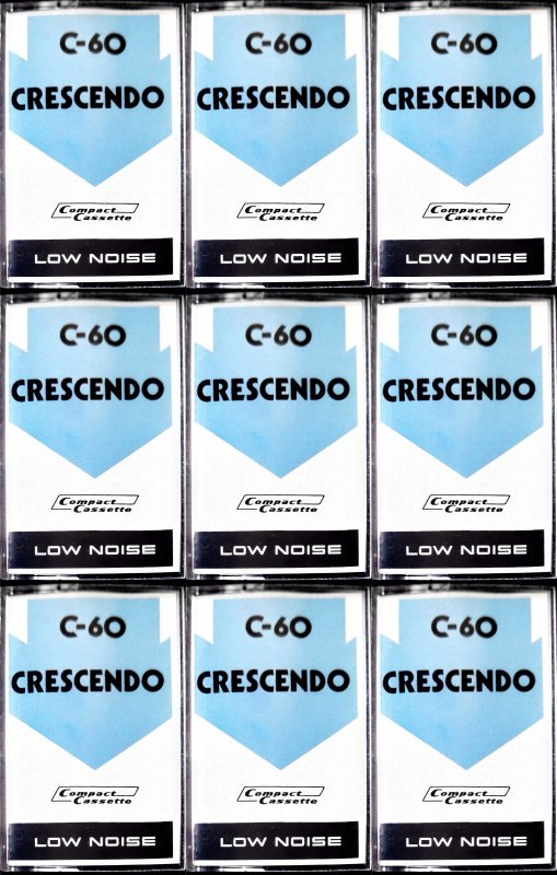 Compact Cassette Crescendo 60 Type I Normal