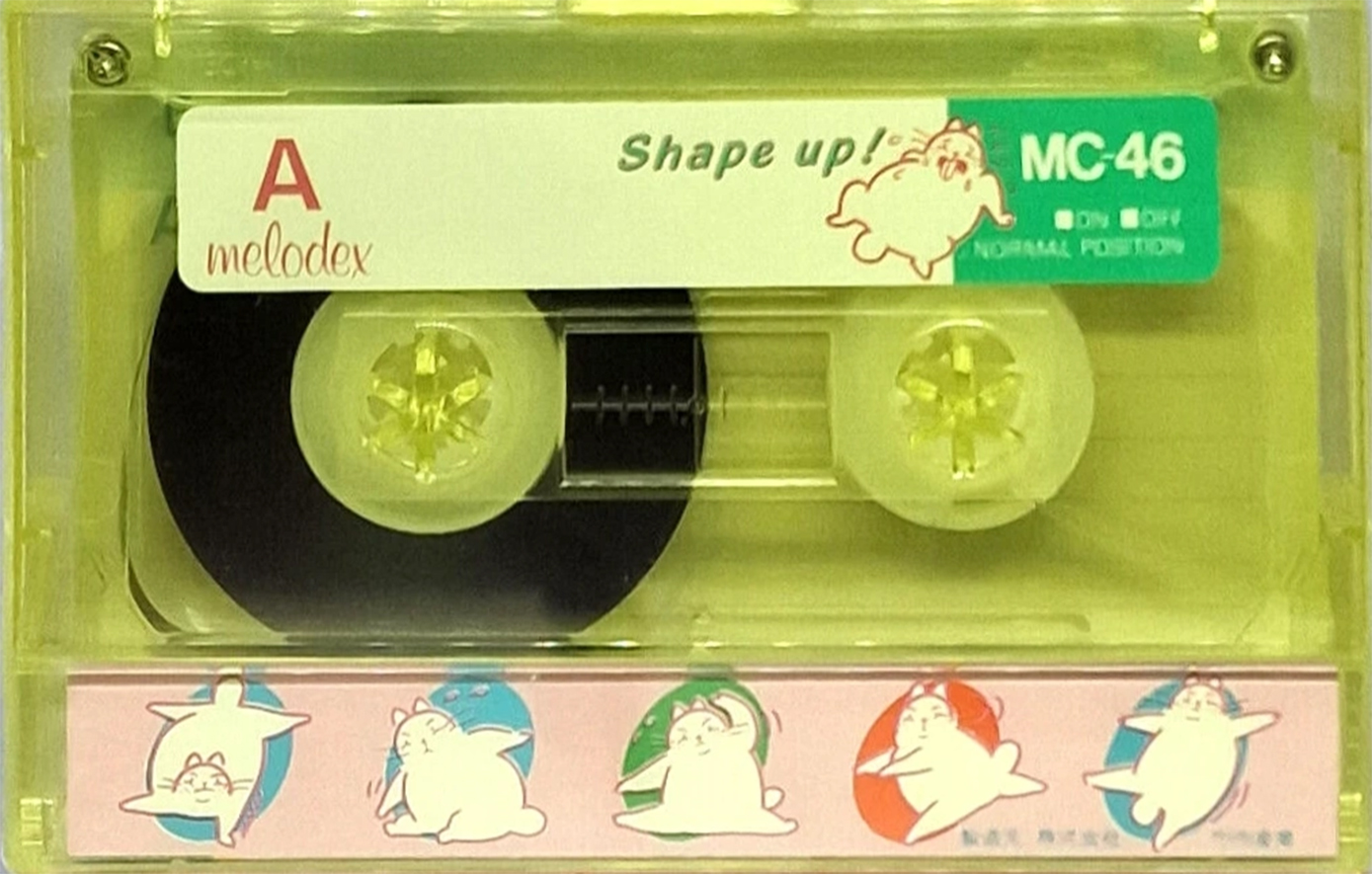 Compact Cassette Melodex MC Shape Up! 46 Type I Normal Japan