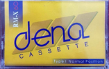 Compact Cassette Dena RM-X 60 Type I Normal Near East