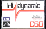 Compact Cassette EMI Hi Dynamic 60 Type I Normal 1980 Europe