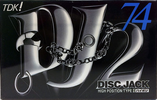 Compact Cassette TDK DJ2 Disc Jack 74 "DJ2-74S" Type II Chrome 1997 Japan