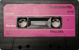 Compact Cassette Philips 812 MCT Test Cassette 1975 Europe