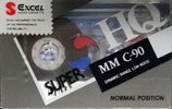 Compact Cassette Excel 90 "Super HQ MM" Type I Normal Europe