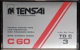Compact Cassette Tensai TD C 3 60 Type II Chrome 1981 Europe