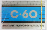 Compact Cassette No Name 60 Type I Normal 1980 Hong Kong