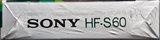 Compact Cassette Sony HF-S 60 Type I Normal 1985 Canada