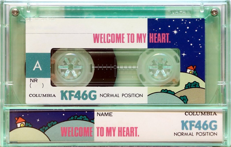 Compact Cassette Columbia Welcome to my Heart 46 "KF46G" Type I Normal 1986 Japan