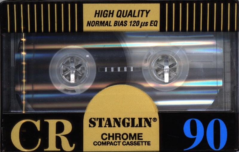 Compact Cassette Stanglin CR 90 Type II Chrome Hong Kong
