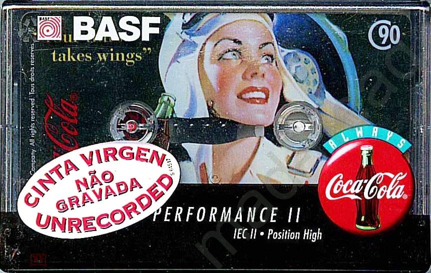Compact Cassette BASF High Performance II 90 "Legends Edition I" Type II Chrome 1995 Europe
