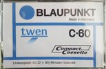 Compact Cassette Blaupunkt 60 "twen" Type I Normal Germany