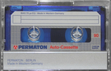 Compact Cassette Permaton Special Auto 90 Type II Chrome 1985 Europe