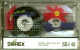 Compact Cassette Sorex SS-I 46 "SunFlower" Type I Normal 1988 South Korea