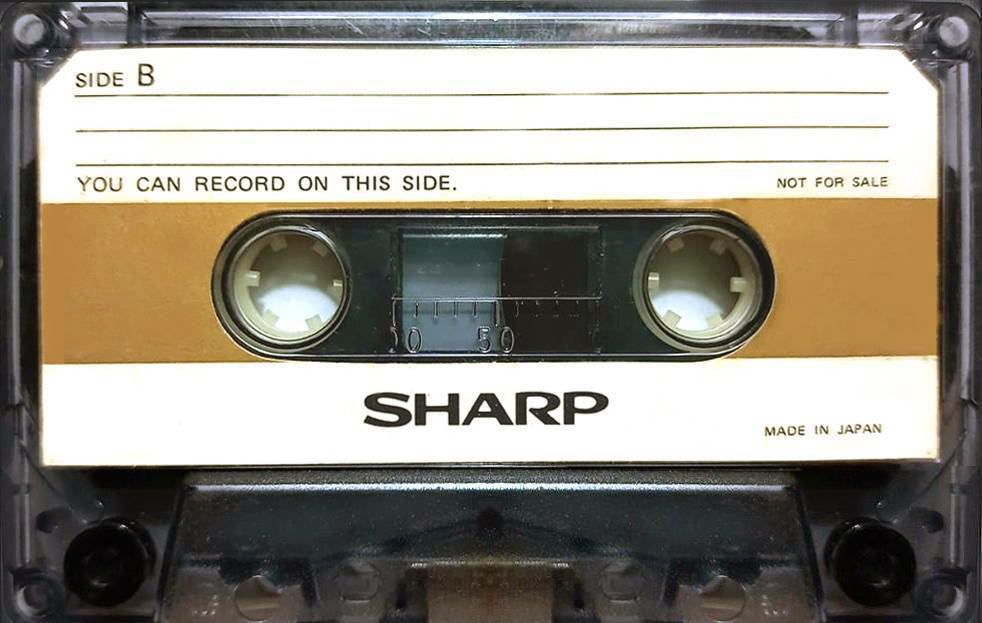 Compact Cassette Sharp "APLD" Demonstration Tape 1976 Japan
