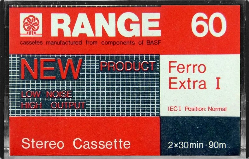 Compact Cassette Range 60 Type I Normal Russia