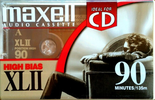Compact Cassette Maxell XLII 90 Type II Chrome 2000 North America