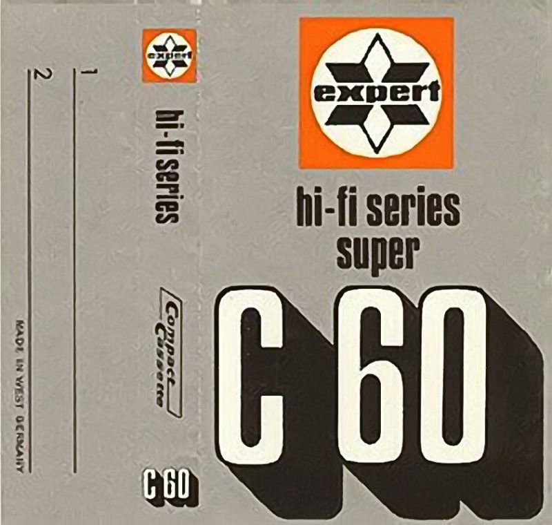 Compact Cassette Expert 60 Type I Normal Germany