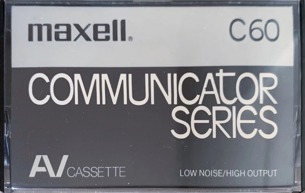 Compact Cassette Maxell AV 60 Type I Normal USA
