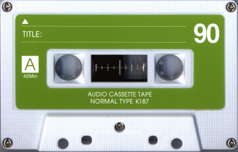 Compact Cassette Daiso K187 90 "№ 119" Type I Normal 2005 Brazil