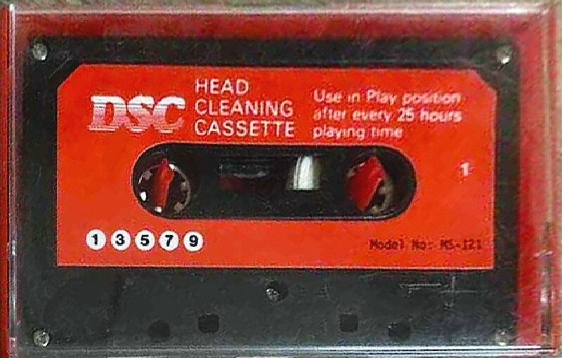 Compact Cassette DSC Cleaning Cassette Hong Kong