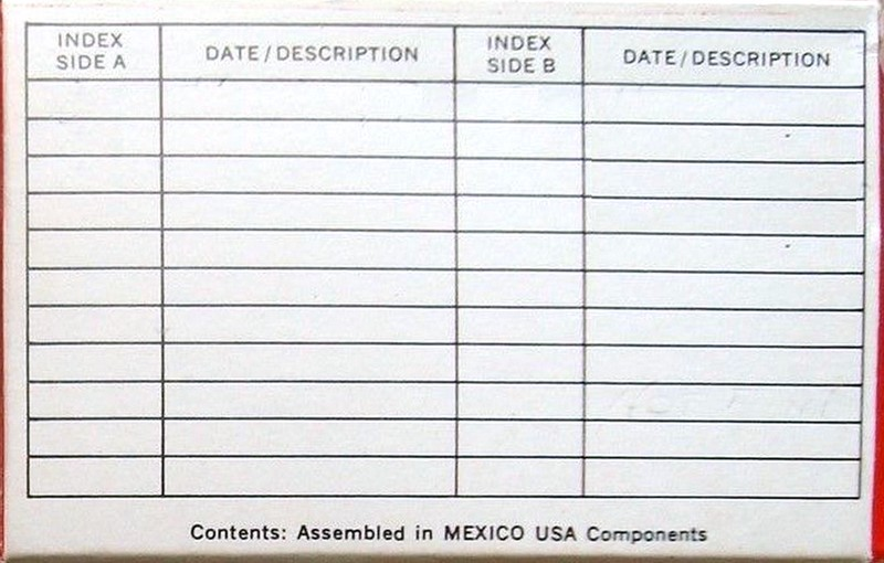 Compact Cassette Lafayette/LRE 60 Type I Normal Mexico