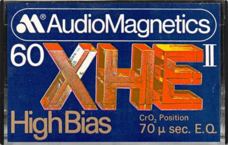 Compact Cassette Audio Magnetics XHE II 60 Type II Chrome 1979 Europe