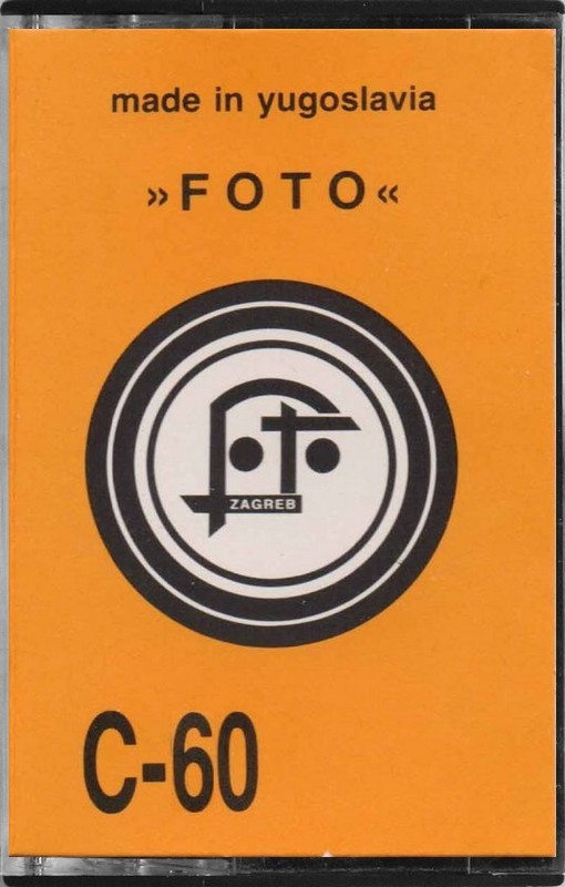 Compact Cassette Foto Zagreb 60 Type I Normal 1980 Yugoslavia