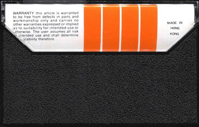 Compact Cassette Monatone 60 Type I Normal 1978 China