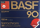 Compact Cassette BASF Ferrochrom 90 Type II Chrome 1978 Europe