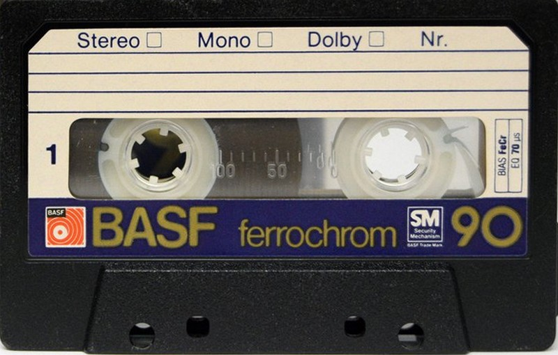 Compact Cassette BASF Ferrochrom 90 Type II Chrome 1978 Europe
