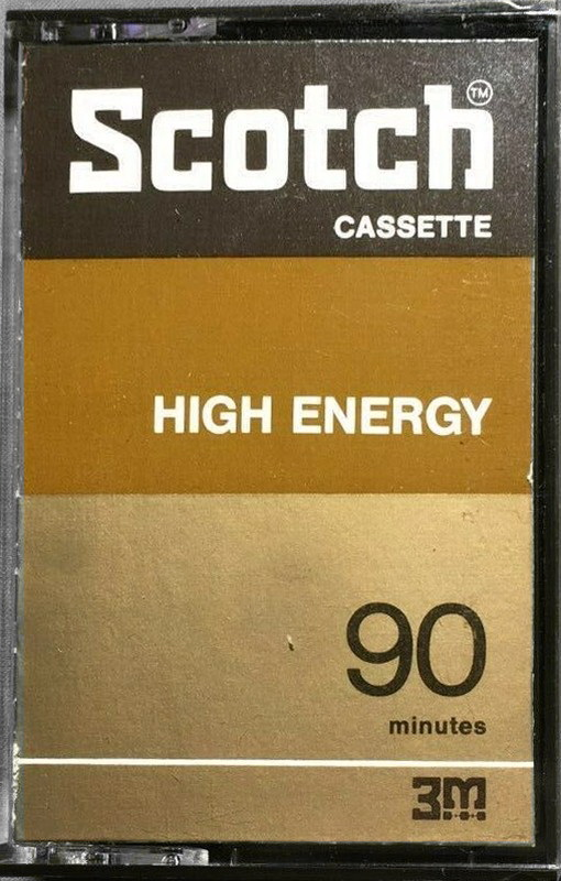 Compact Cassette Scotch High Energy 90 Type I Normal 1976 Europe