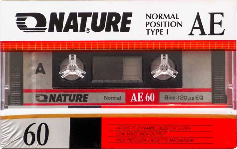 Compact Cassette Nature AE 60 Type I Normal China