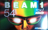 Compact Cassette TDK Beam 1 54 "BM1-54" Type I Normal 1997 Japan