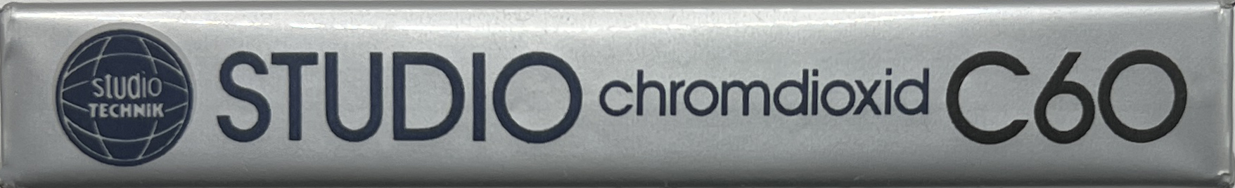 Compact Cassette Studio Technik 60 Type II Chrome Europe