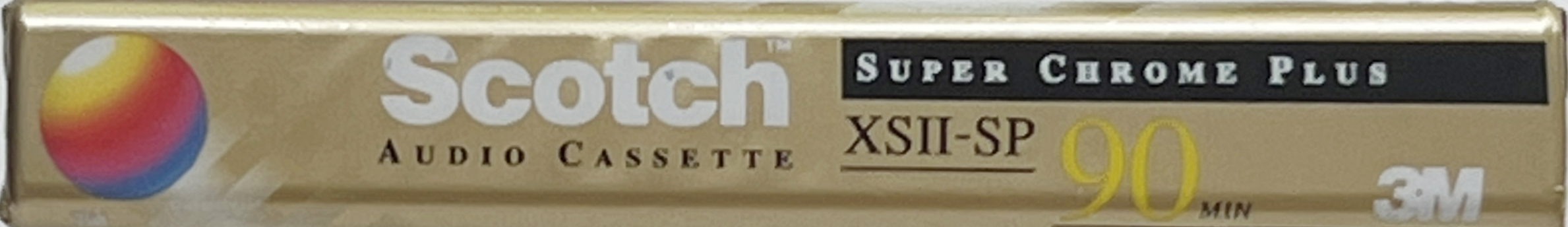 Compact Cassette Scotch XS II-SP 90 Type II Chrome 1993 Europe