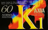 Compact Cassette AXIA K1 60 "K1A 60" Type I Normal 1993 Japan