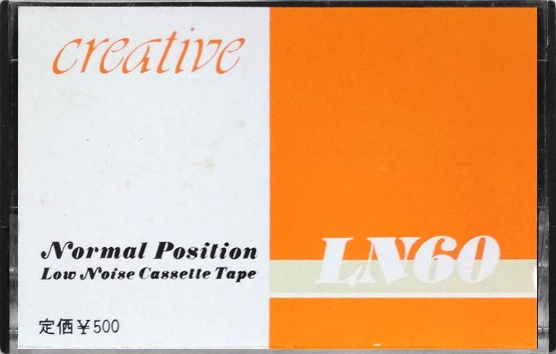 Compact Cassette Creative 60 Type I Normal Hong Kong
