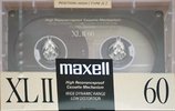 Compact Cassette Maxell XLII 60 Type II Chrome 1988 Japan