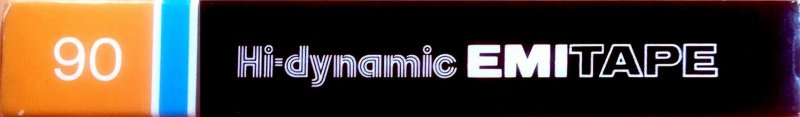 Compact Cassette EMITAPE HI-DYNAMIC 90 Type I Normal 1973 Europe