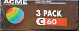 3 pack Acme XHG 60 Type I Normal 1997 Australia
