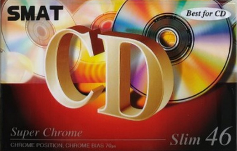 Compact Cassette Smat CD 46 Type II Chrome 2001 South Korea