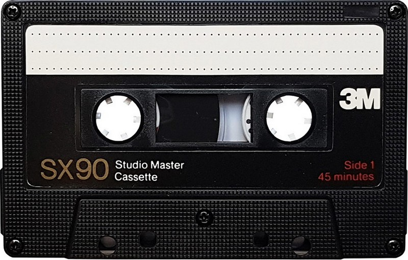 Compact Cassette 3M SX 90 Type II Chrome USA