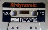 Compact Cassette EMITAPE HI-DYNAMIC 120 Type I Normal 1976 Europe