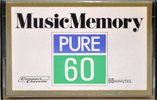 Compact Cassette Pure 60 "Music Memory" Type I Normal Japan