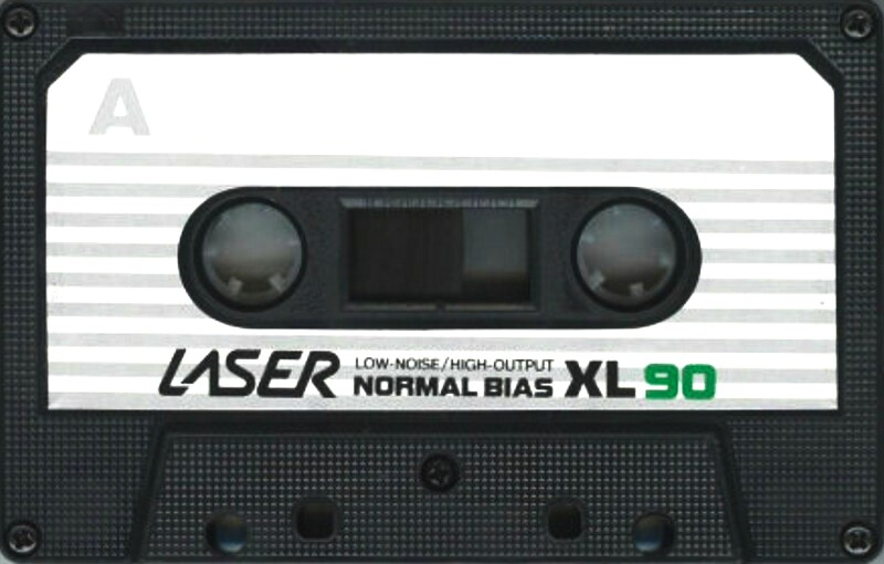 Compact Cassette Laser XL 90 Type I Normal 1983 USA