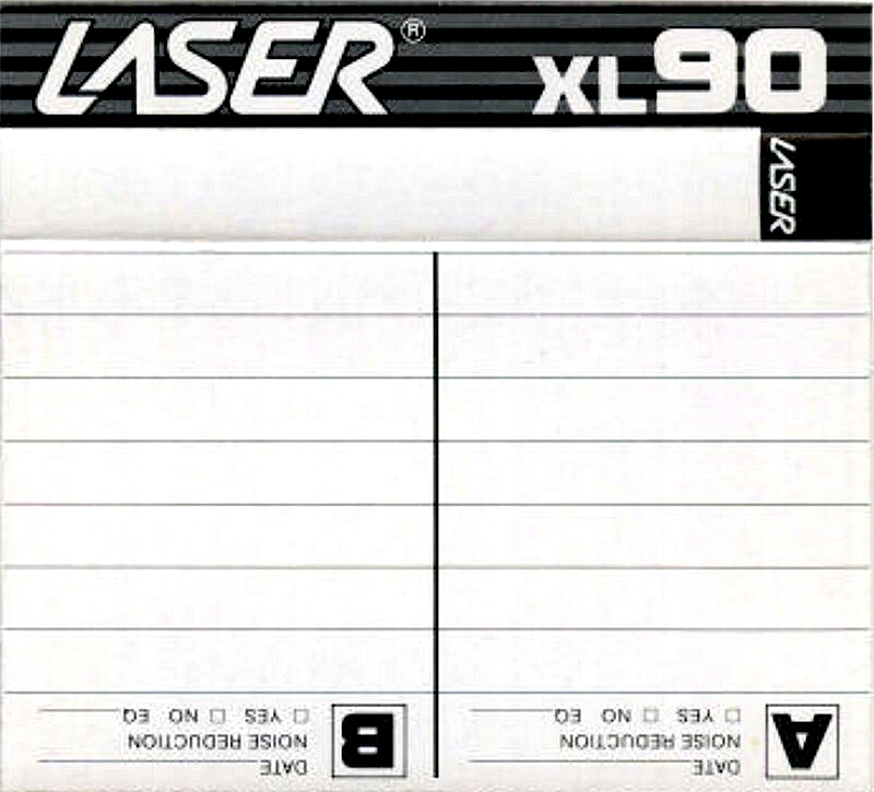 Compact Cassette Laser XL 90 Type I Normal 1983 USA