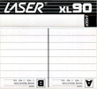 Compact Cassette Laser XL 90 Type I Normal 1983 USA