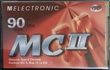 Compact Cassette Melectronic MC II 90 Type II Chrome 1996 Switzerland