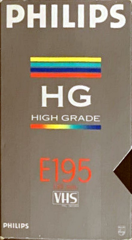 VHS, Video Home System Philips HG 195 Type I Normal Europe
