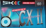 Compact Cassette SK CX II 60 Type II Chrome 1996 Europe